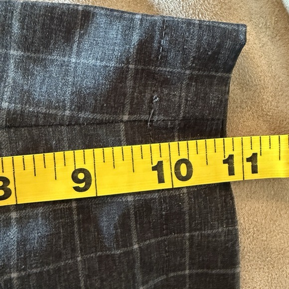 Nike Golf Shorts Men 40 Charcoal Gray Plaid Dri-Fit Dry Performance Athletic - Picture 8 of 8